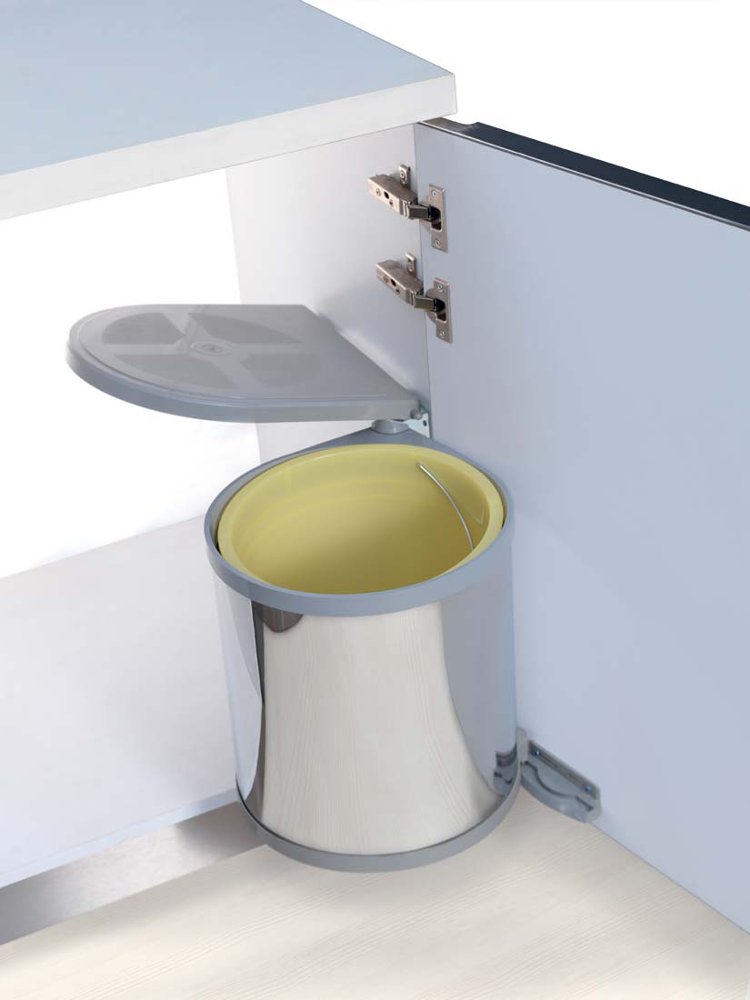 Full Details of Spitze Kitchen Hardware Auto Lid Bin