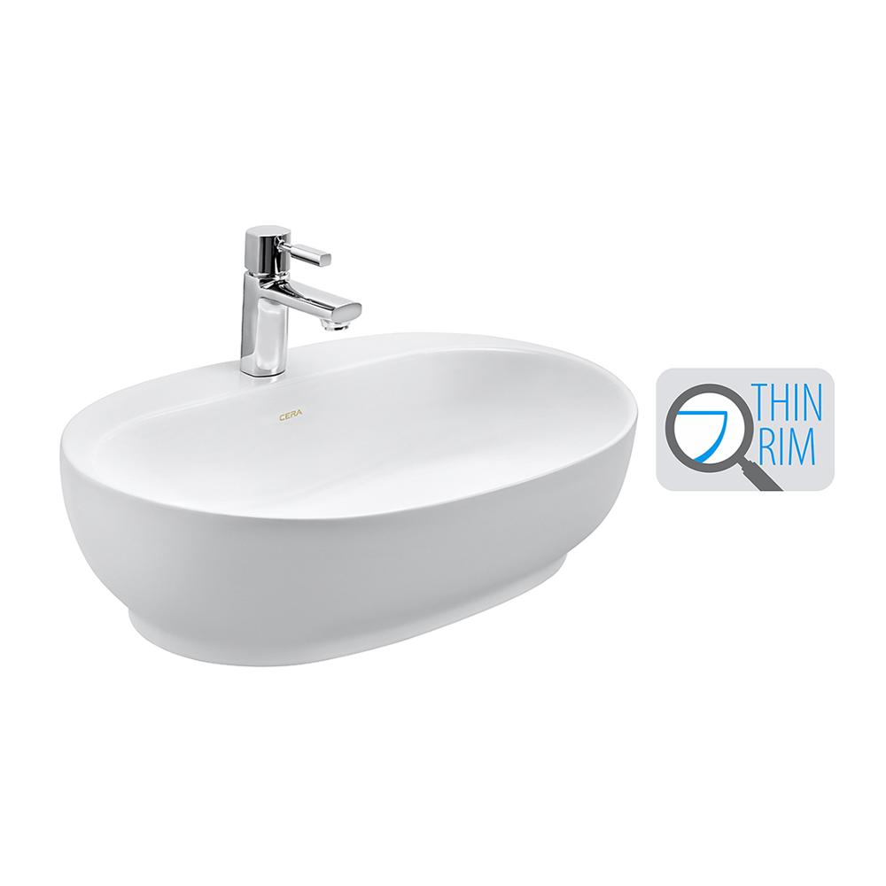Full Details of Cera Wash Basins Café Silk White
