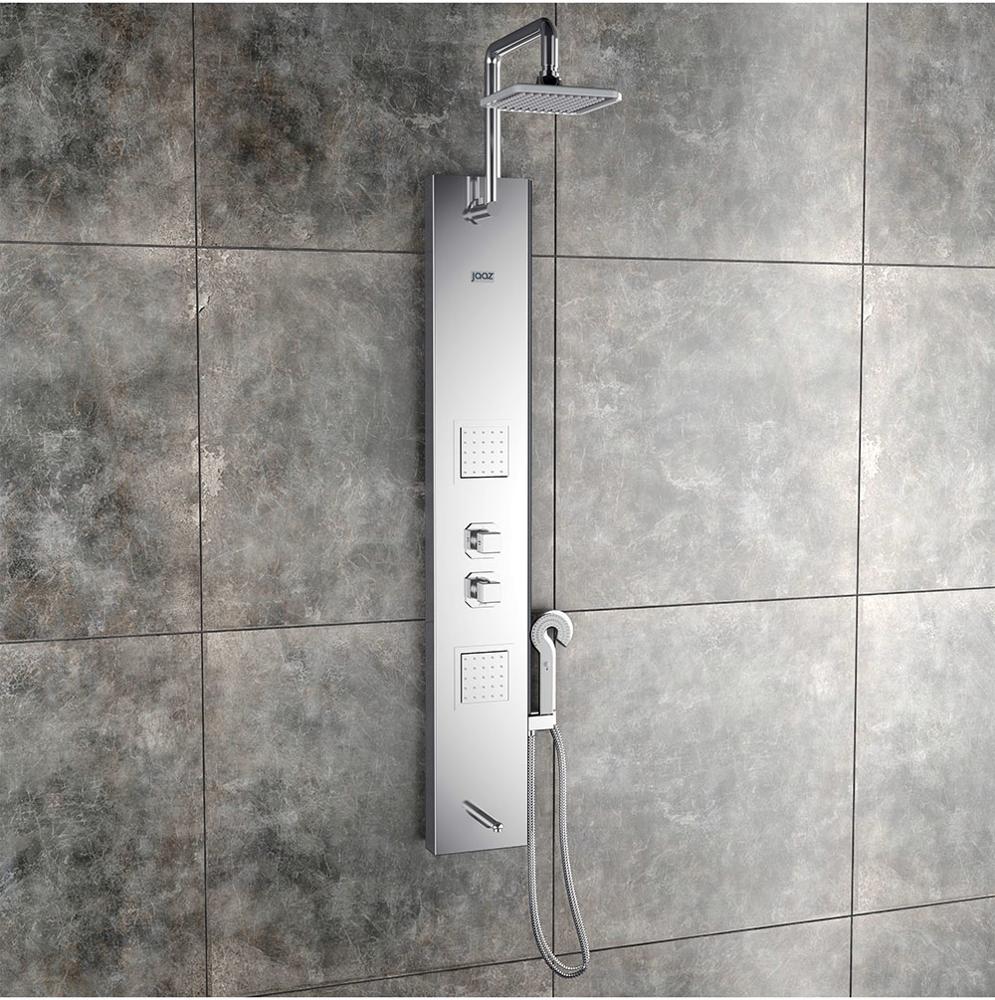 Full Details of Jaaz Pearl ShowersShower Panels Pearl Matte Shower Panel