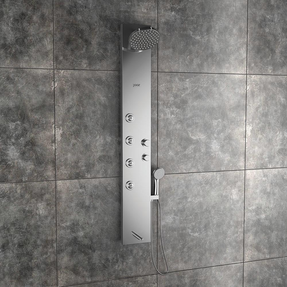 Full Details of Jaaz Zion ShowersShower Panels Zion Matte Shower Panel
