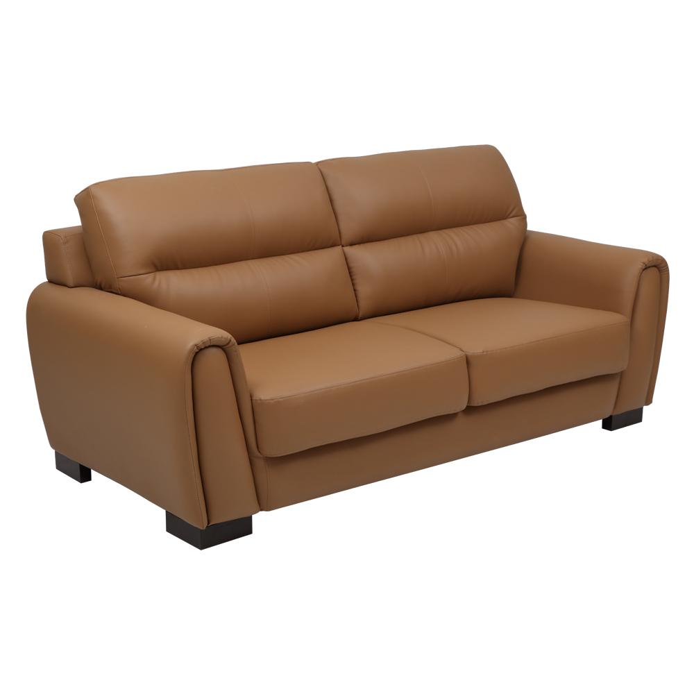 Full Details of Evok Sofas Couches Webster Leatherette 3 Seater Sofa