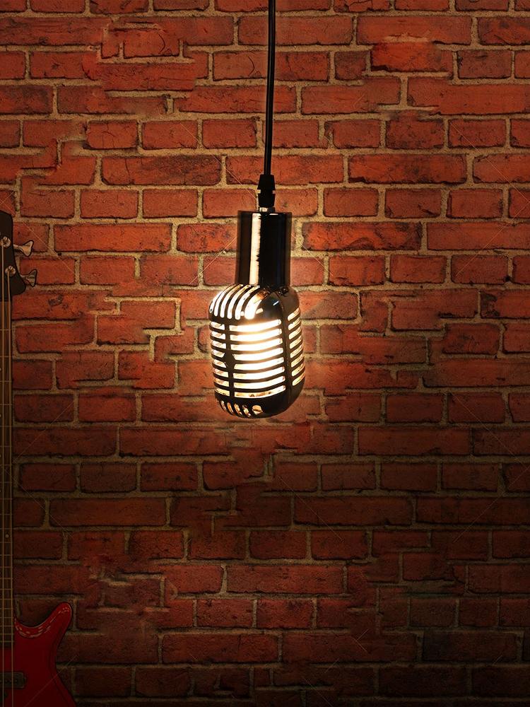 Jazz Microphone Pendant Light,Fos Lighting, Hanging Light, Lights ,Indoor Luminaires Pendant Lights 