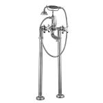 Free Standing Bathtub Filler with Hand Shower,Faucets-Taps