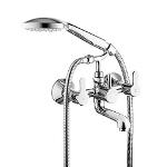 Wall Mixer with Shower Rest,Tube Hand Shower,Faucets-Taps