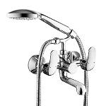 Wall Mixer with Shower Rest, Tube Hand Shower,Faucets-Taps