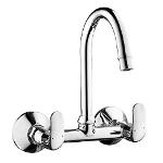 Wall Mounted Sink mixer,Faucets-Taps