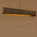 Amalgam Oblang Pendant Lamp -Copper – Very Small,Lights