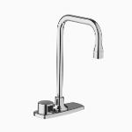 Optima Battery-Powered Deck-Mounted Gooseneck Body Faucet,Faucets-Taps