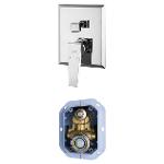 Single Lever Concealed Divertor With E Box,Faucets-Taps