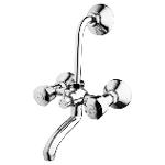 Wall Mixer Provision For Overhead Shower With 115mm B-P Wall Flange,Faucets-Taps