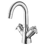 Center Hole basin Mixer W-o Pop Up,Faucets-Taps