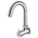 Sink Cock Wall Mounted With Regular Spout,Faucets-Taps