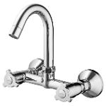 Sink Mixer Wall Mounted With Regular Spout,Faucets-Taps