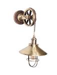 Industrial Barn Antique Pulley Wall Sconce,Lights