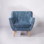 ZigZag Patterned Dhurrie Armchair,Chairs