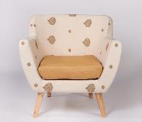 Assam Eri Silk-Cotton Armchair,Chairs